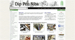Desktop Screenshot of dippennibs.co.uk